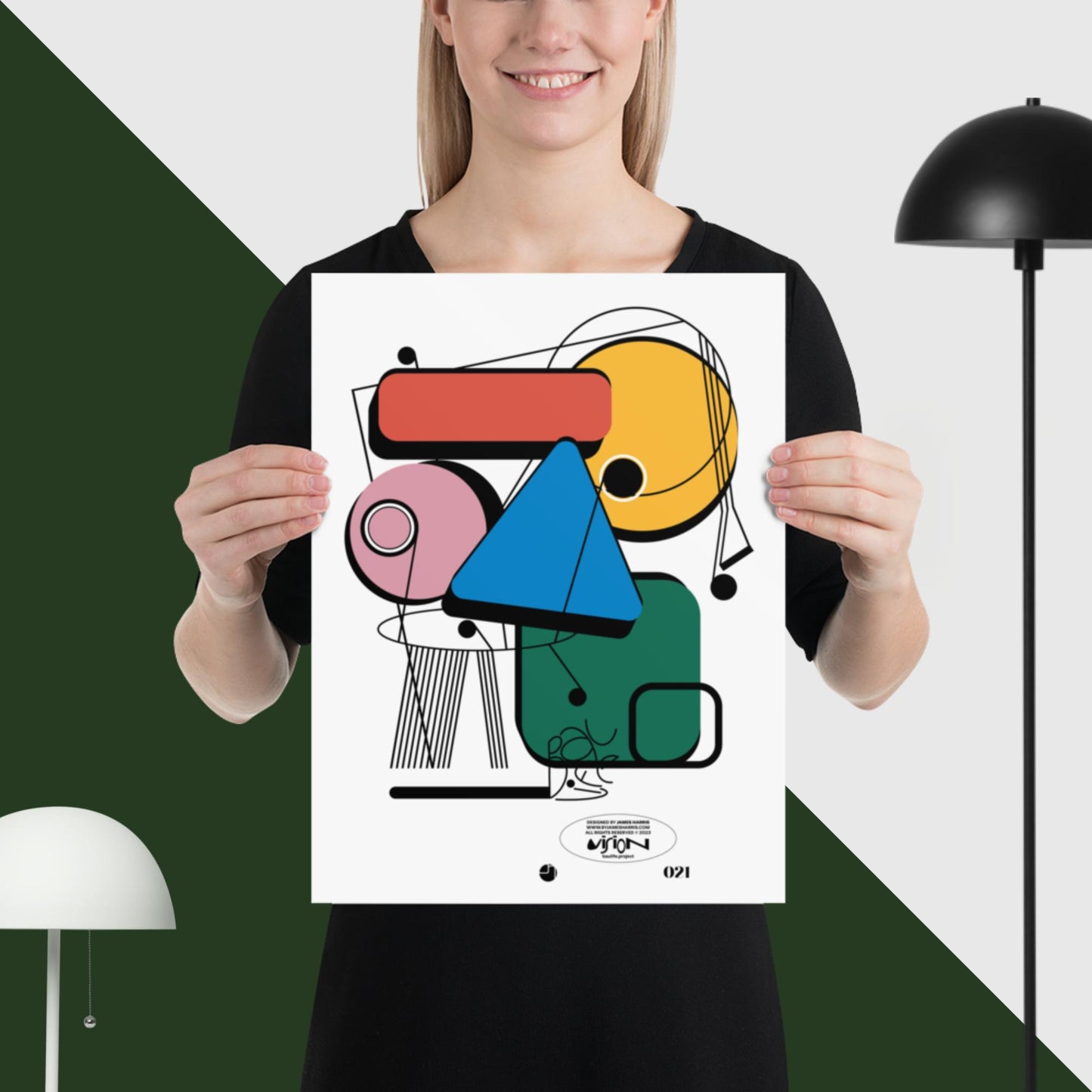 021 VISION - byJAMESHARRIS - Baulife - Bauhaus - Print
