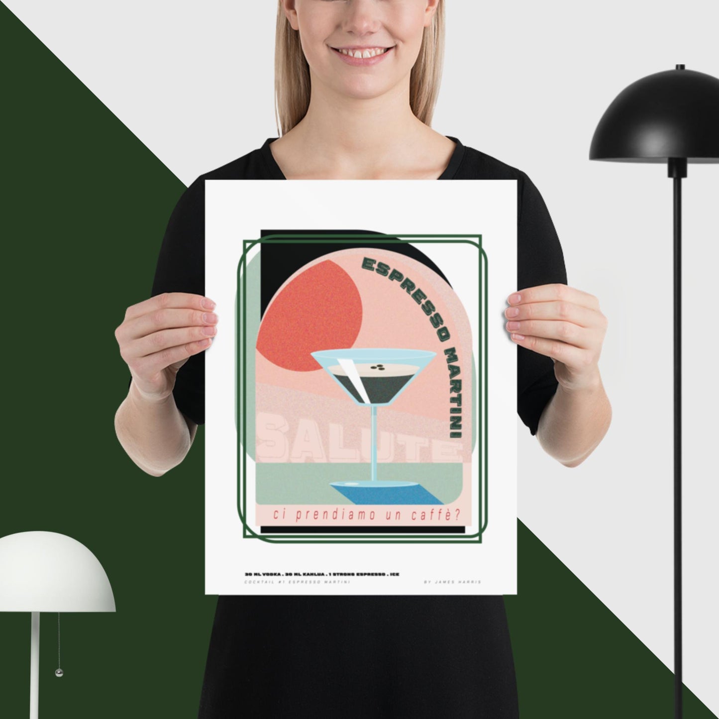 ESPRESSO MARTINI - COCKTAIL #1 - ByJAMESHARRIS - Print