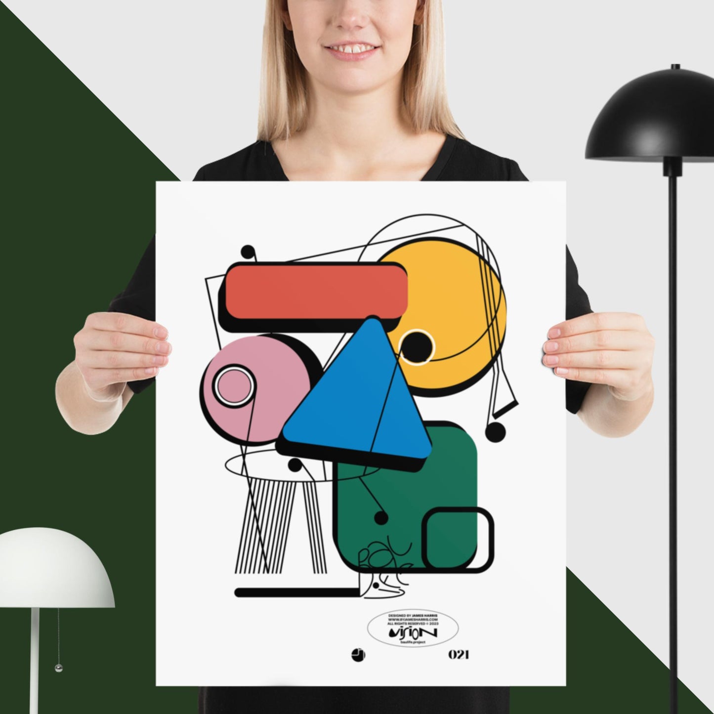 021 VISION - byJAMESHARRIS - Baulife - Bauhaus - Print