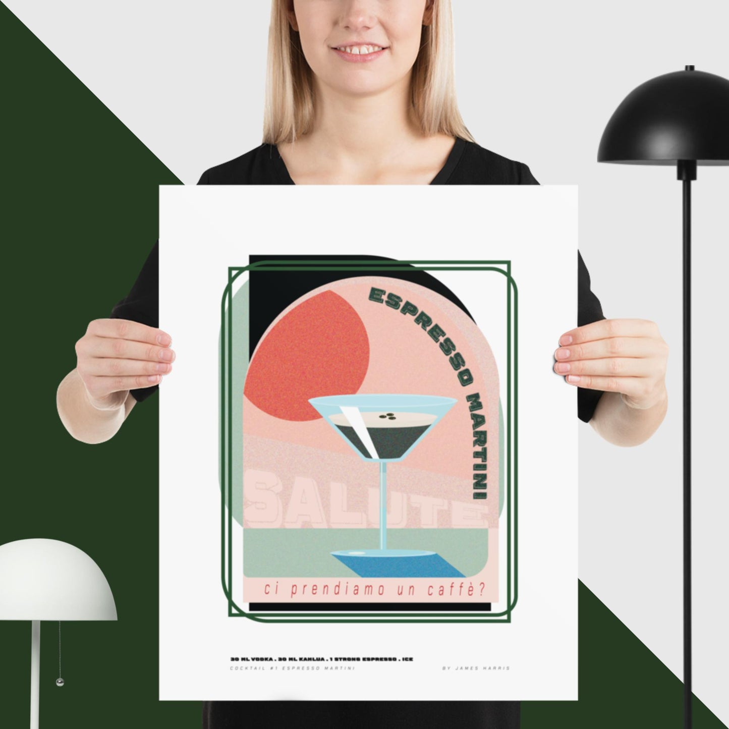 ESPRESSO MARTINI - COCKTAIL #1 - ByJAMESHARRIS - Print