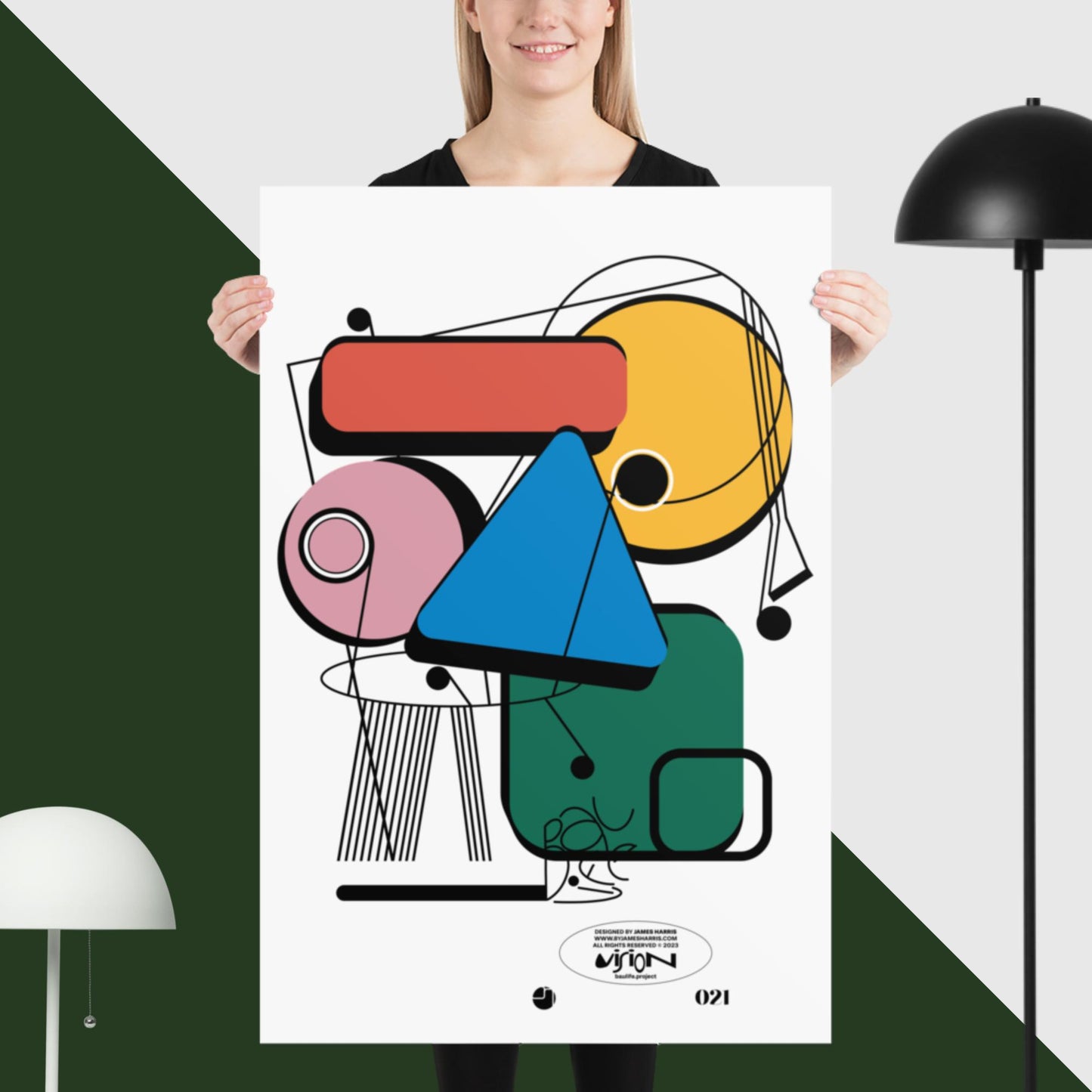 021 VISION - byJAMESHARRIS - Baulife - Bauhaus - Print