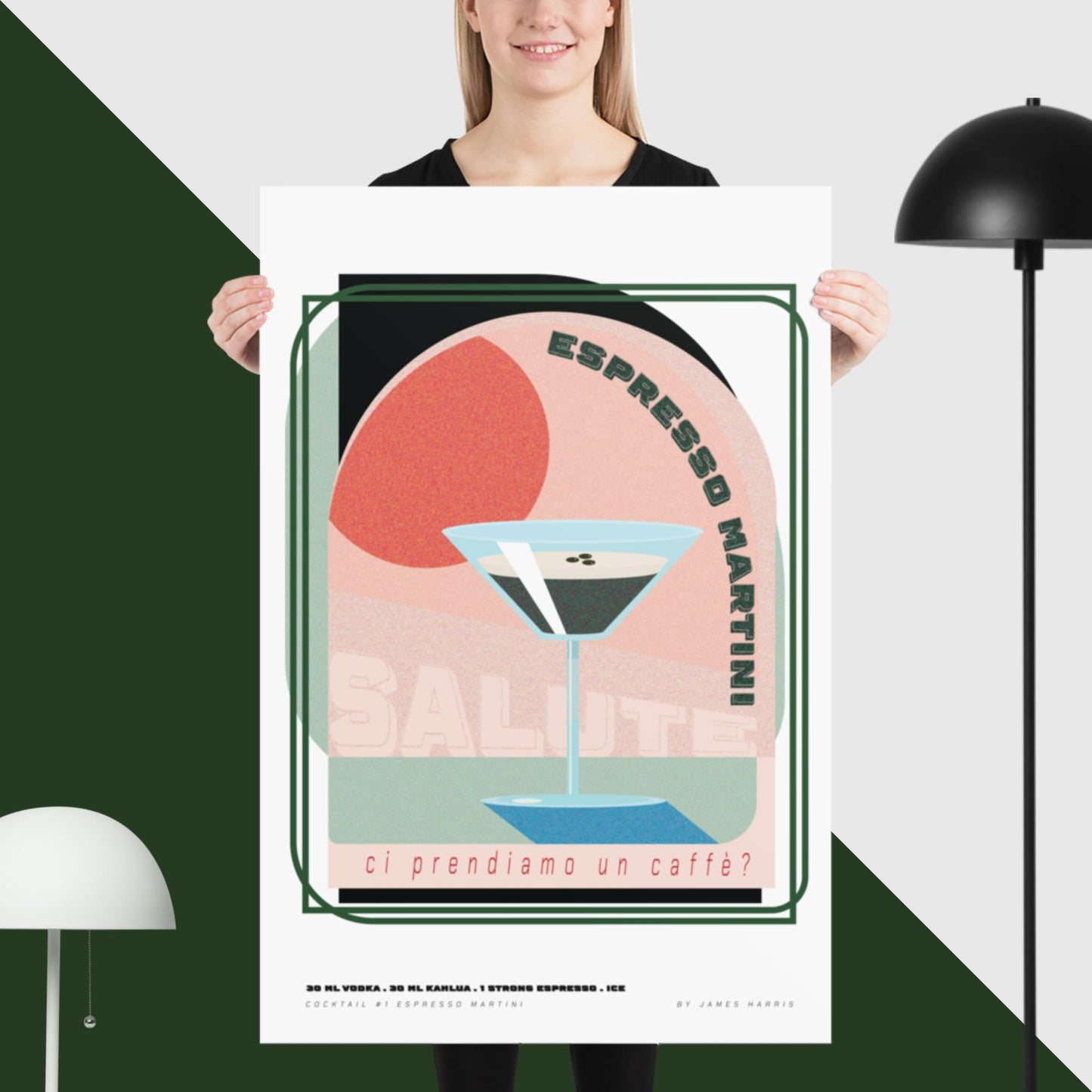 ESPRESSO MARTINI - COCKTAIL #1 - ByJAMESHARRIS - Print