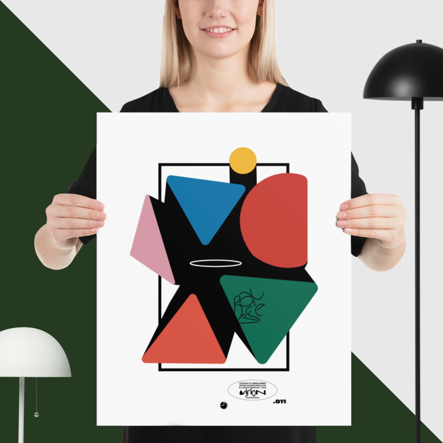 011 VISION - byJAMESHARRIS - Baulife - Bauhaus - Print